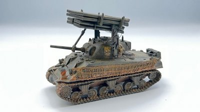 Zoom bild av T34 Calliope Tank Mounted MRL for M4 Sherman