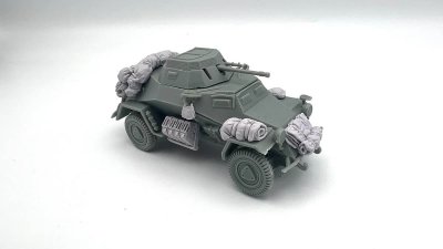 Zoom bild av 222/223 Armoured Car Stowage Kit Rubicon Models