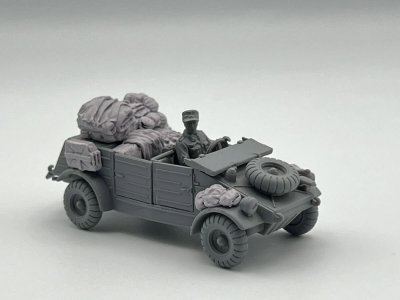Zoom bild av 282RG015 Kubelwagen Stowage Kit 28mm Rubicon Models