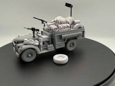 LRDG Heavy Weapons V2 28mm Rubicon Models