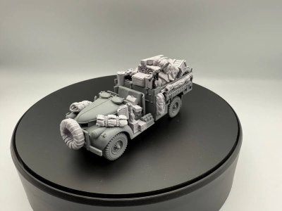 LRDG Fitters Vehicle 28mm Rubicon Models