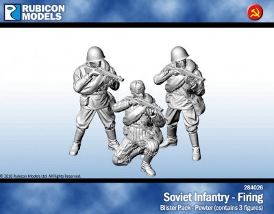 Rubicon Models Soviet Infantry Firing 28mm