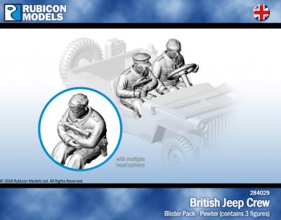 British Jeep Crew Rubicon Models