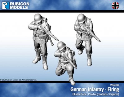 Rubicon Models German Infantry Firing 28mm
