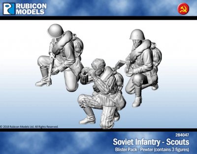 Rubicon Models Soviet Infantry Scouts 28mm