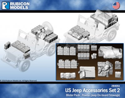 US Jeep Accessories Set 2 Rubicon Models