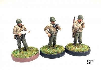 Zoom bild av US Infantry Forward Observers (Set 2) 28mm