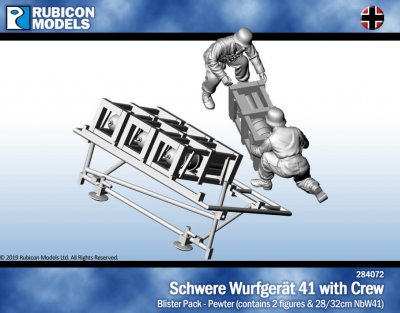 Schweres Wurfgerat 41 (28/32cm NbW41) with Crew Rubicon Models