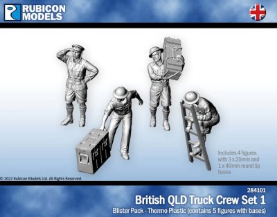 British QLD Truck Crew Set 1
