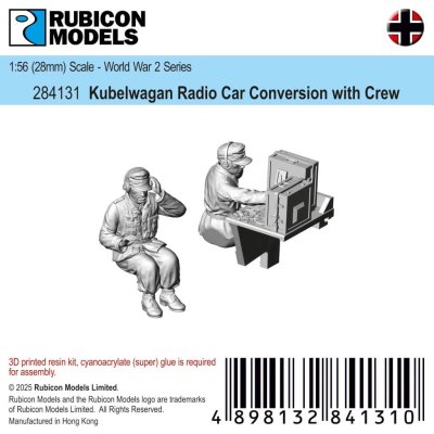 Zoom bild av Kubelwagen Radio Car Conversion Kit with Crew