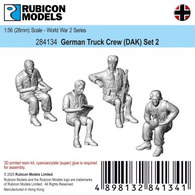 Zoom bild av German Truck Crew (DAK) Set 2