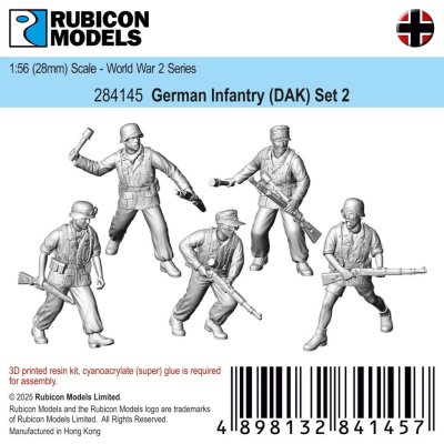 Zoom bild av German Infantry (DAK) Set 2