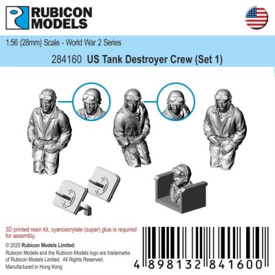 Zoom bild av US Tank Destroyer Crew (Set 1)