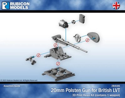 Zoom bild av 20mm Polsten Gun for LVT 28mm