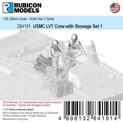Zoom bild av USMC LVT Crew with Stowage Set 1