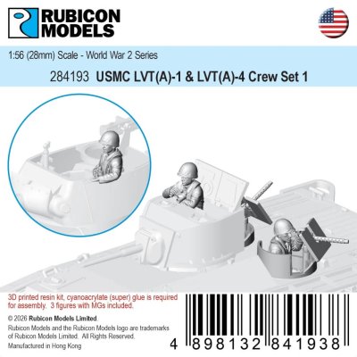Zoom bild av USMC LVT(A)-1 & LVT(A)-4 Crew Set 1