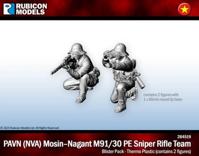 Zoom bild av 284519 PAVN (NVA) Mosin Nagant Sniper team Rubicon