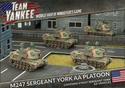WWIII Team Yankee M247 Sergeant York AA Platoon 15mm