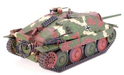 Zoom bild av German Tank Destroyer Hetzer Mid Production 1/48 Tamiya