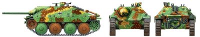 Zoom bild av German Tank Destroyer Hetzer Mid Production 1/48 Tamiya
