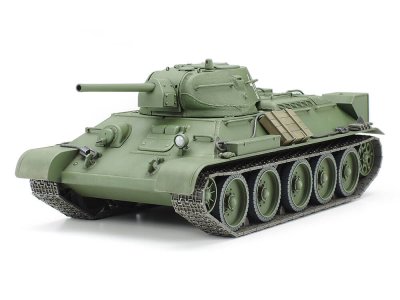 Zoom bild av Russian Tank T34/76 Model 1941 (Cast Turret) 1/48 Tamiya