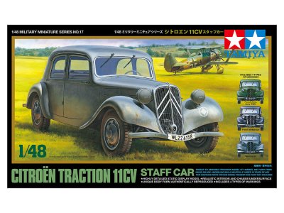 Zoom bild av Citroën Traction 11CV staff car 1/48