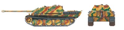 Zoom bild av German Tank Destroyer Jagdpanther Late Version 1/48 Tamiya