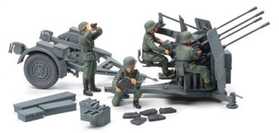 Zoom bild av German 20mm Flakvierling 38 1/48 Tamiya