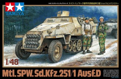 Zoom bild av Mtl.SPW. Sd.Kfz. 251/1 Ausf.D 1/48