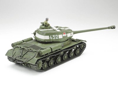 Zoom bild av Russian Heavy Tank JS-2 Model 1944 ChKZ 1/48 Tamiya