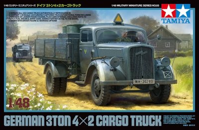 Zoom bild av German 3ton 4x2 Cargo Truck 1/48