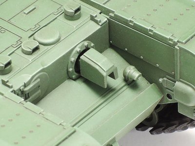 Zoom bild av British Tank Churchill Mk.VII Crocodile 1/48 Tamiya