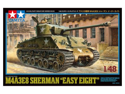 Zoom bild av U.S. Medium Tank M4A3E8 Sherman Easy Eight 1/48