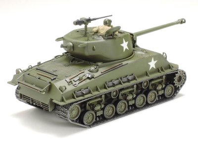 Zoom bild av U.S. Medium Tank M4A3E8 Sherman Easy Eight 1/48 Tamiya