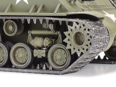 Zoom bild av U.S. Medium Tank M4A3E8 Sherman Easy Eight 1/48 Tamiya