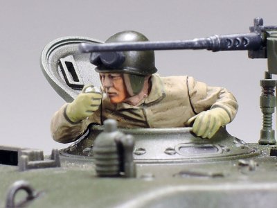 Zoom bild av U.S. Medium Tank M4A3E8 Sherman Easy Eight 1/48 Tamiya