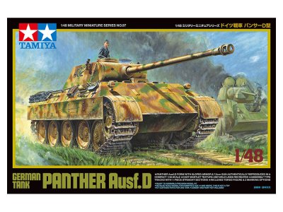 Zoom bild av German Tank Panther Ausf.D 1/48