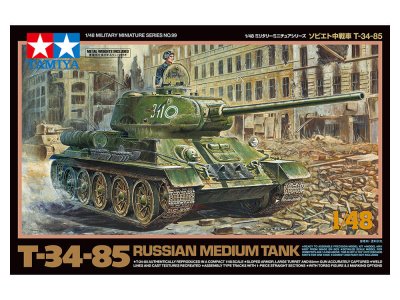 Zoom bild av Russian Medium Tank T-34-85 1/48