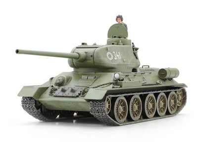 Zoom bild av Russian Medium Tank T-34-85 1/48 Tamiya