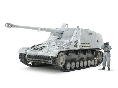 Zoom bild av German Self-Propelled Heavy Anti-Tank Gun Nashorn 1/48 Tamiya