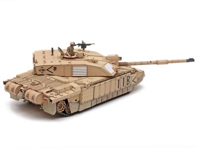 Zoom bild av British Main Battle Tank Challenger 2 (Desertised) 1/48 Tamiya