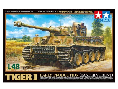 Zoom bild av German Heavy Tank Tiger I Early Production (Eastern Front) 1/48