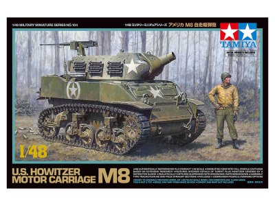 Zoom bild av U.S. Howitzer Motor Carriage M8 1/48