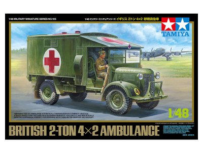Zoom bild av British 2-ton 4x2 Ambulance 1/48
