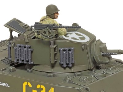 Zoom bild av U.S. Light Tank M5A1 Stuart 1/48 Tamiya