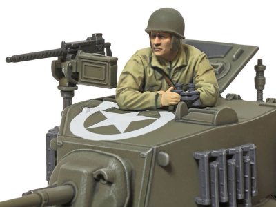 Zoom bild av U.S. Light Tank M5A1 Stuart 1/48 Tamiya