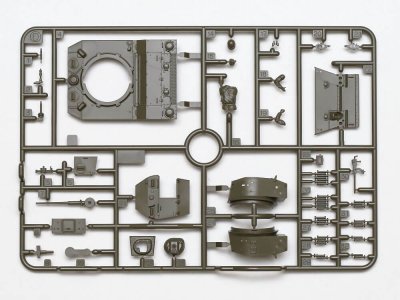 Zoom bild av U.S. Light Tank M5A1 Stuart 1/48 Tamiya