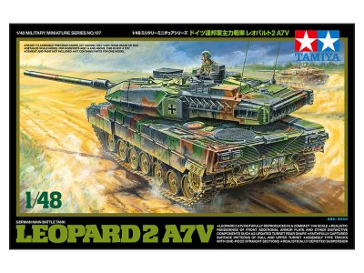 Zoom bild av German Main Battle Tank Leopard 2 A7V 1/48