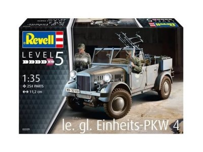Zoom bild av 3339 le. gl. Einheits-PKW 4 1:35 Revell