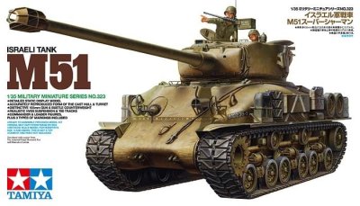 Zoom bild av 35323 Israeli Tank M51 1/35 Tamiya